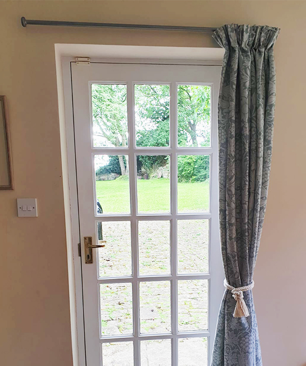 Handmade wrought iron portière – made to measure up to 1100mm